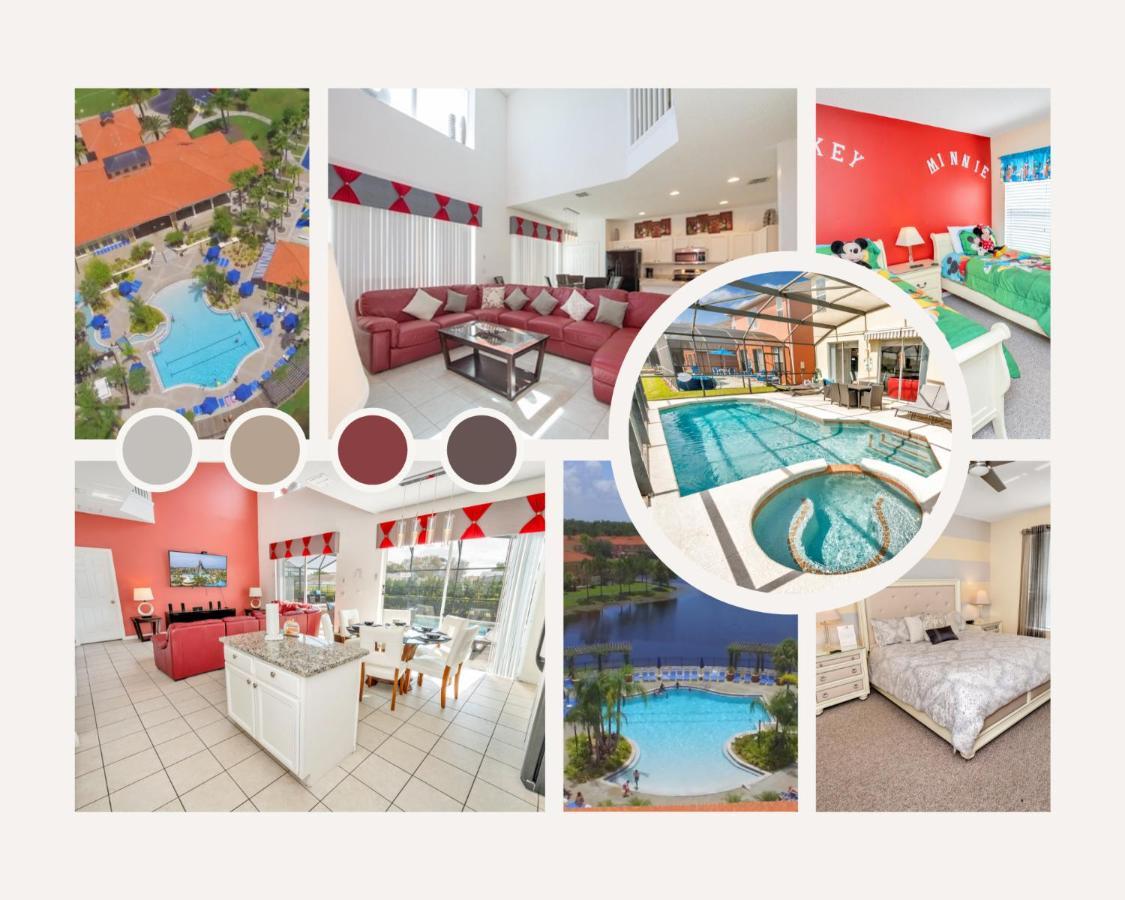 Disney Dream With Hot Tub, Pool, Xbox, Games Room, Lakeview, 10 Min To Disney, Clubhouse Kissimmee Exterior photo